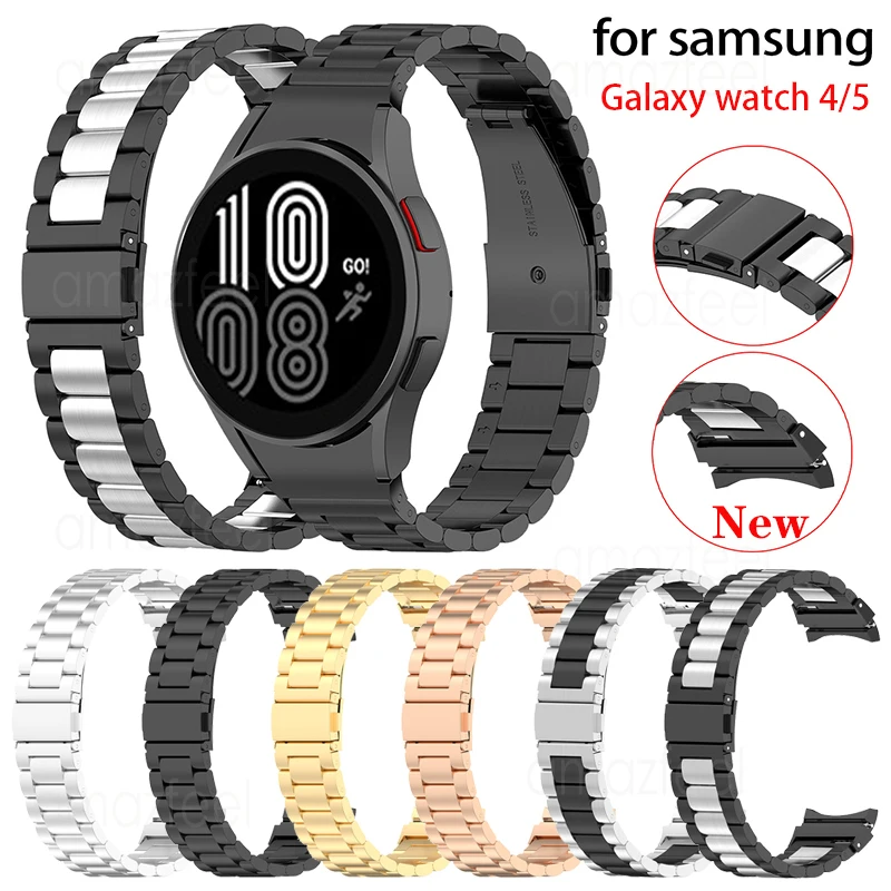 

Ремешок из нержавеющей стали для Samsung Galaxy Watch 5 44 мм 40 мм/Galaxy Watch 5 Pro 45 мм