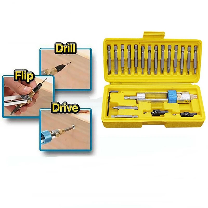 20 шт. Сменные сверла вращающийся инструмент Отвертка из быстрорежущей стали