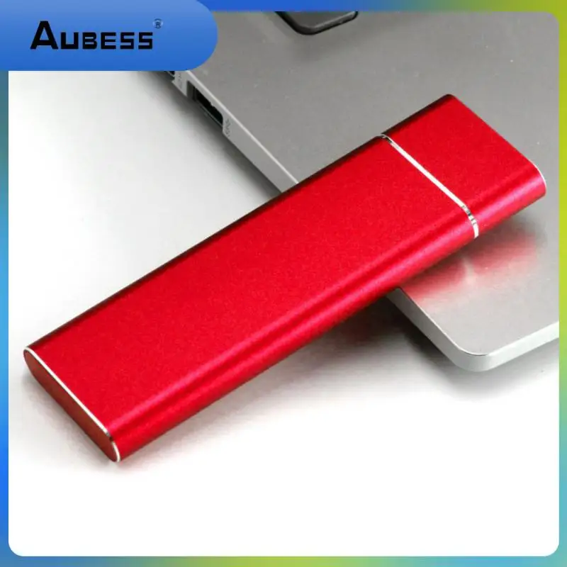 

Aluminum Alloy External Storage Box Compatible High-speed Transmission Ssd Solid Hard Disk Box Dissipates Heat Quickly Small