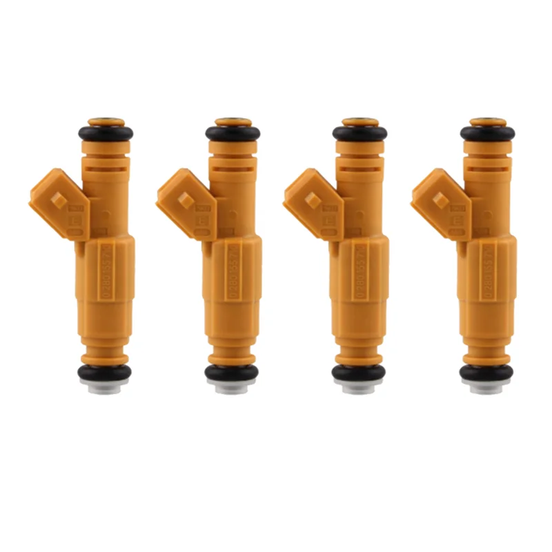 

4pcs 0280155710 New 4 Hole Fuel Injector Nozzle For Jeep 1987-1998 4.0L Replace F6VE EV1 A5A 0280155700 Car Injection