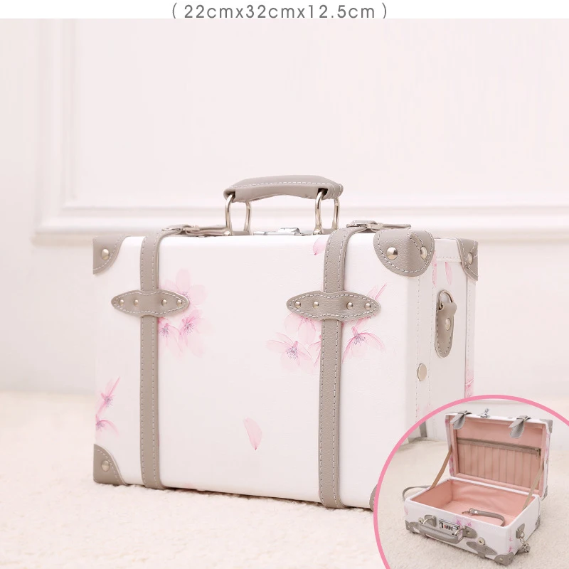 2022 New Retro Dandelion Handmade Travel Bag Rolling Luggage sets,13