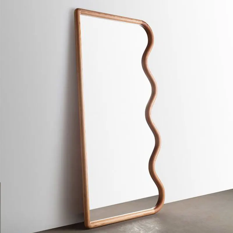 

Женское зеркало неправильной формы, большое декоративное зеркало в скандинавском стиле