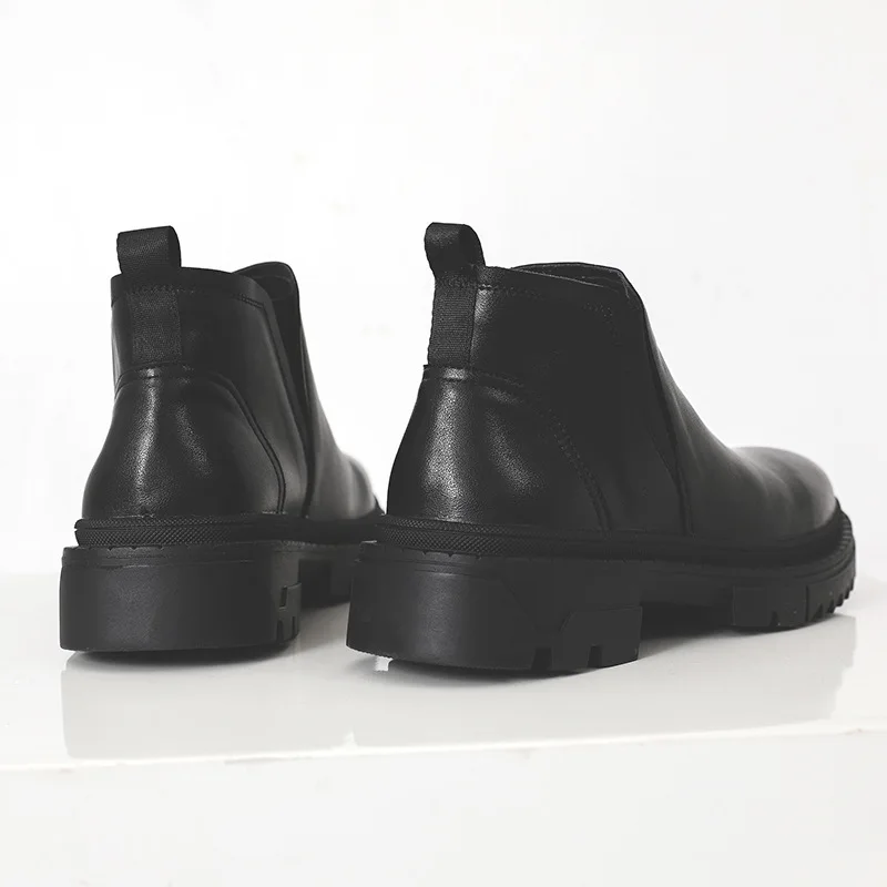 Ботильоны рабочие мужские ручной работы Роскошные итальянские брендовые зимние