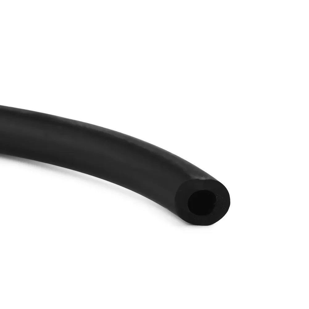 

1PC 6mm Silicone Hose 1/4 Inches ID Full Fuel/Air Vacuum /Line/Pipe/Tube 1 Meter Black Flexible Hoses & Clamps