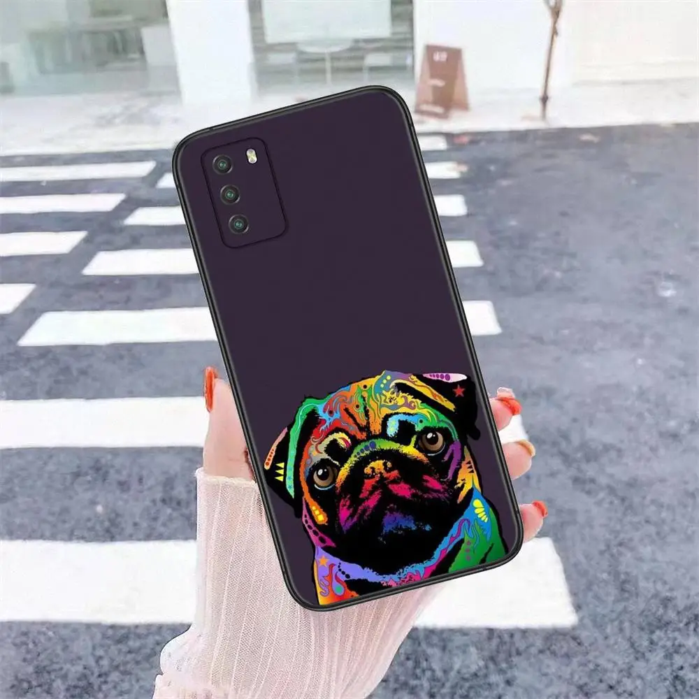 Мопсы собака для Huawei P50 P40 P30 Lite P Smart Z 2019 2020 2021 защитный чехол телефона Лучшая цена |