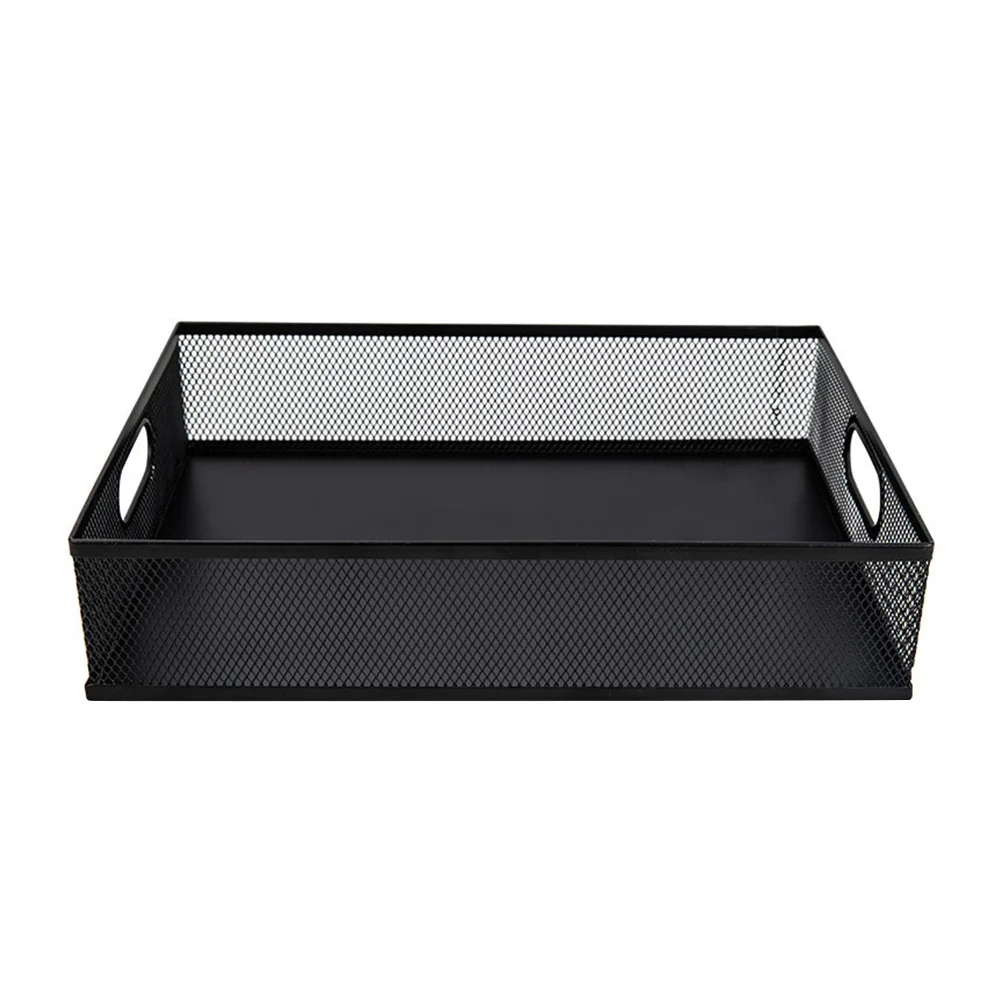 

Storage Organizer File Box Desktop Holder Bin Desk Collapsible Container Traycountertop Officeportable Stationery Bins