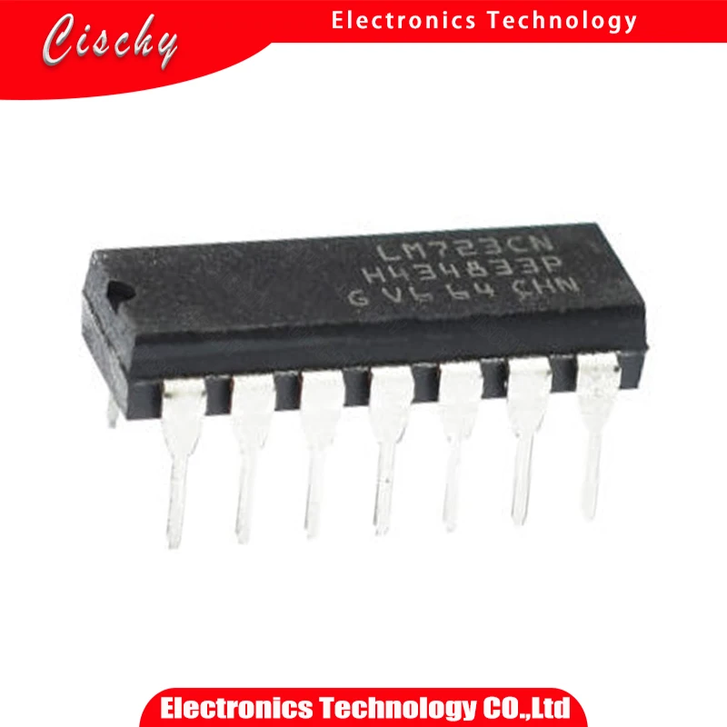 

10 шт. UC723L = LM723CN DIP14 LM723 DIP-14 MC1723CP DIP new and IC
