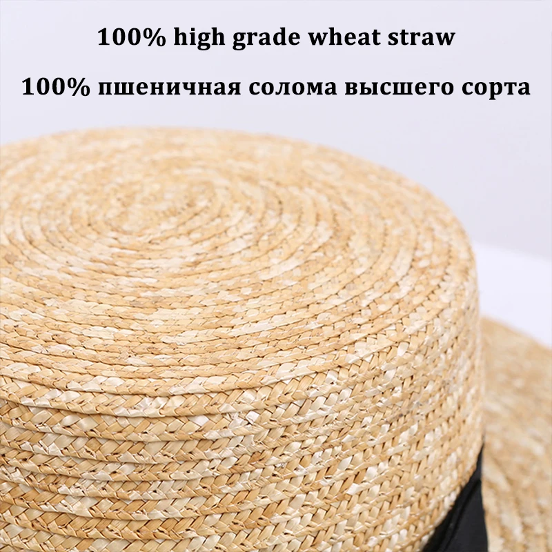 Женская летняя соломенная шляпа Wo модная повседневная пляжная ручной работы для