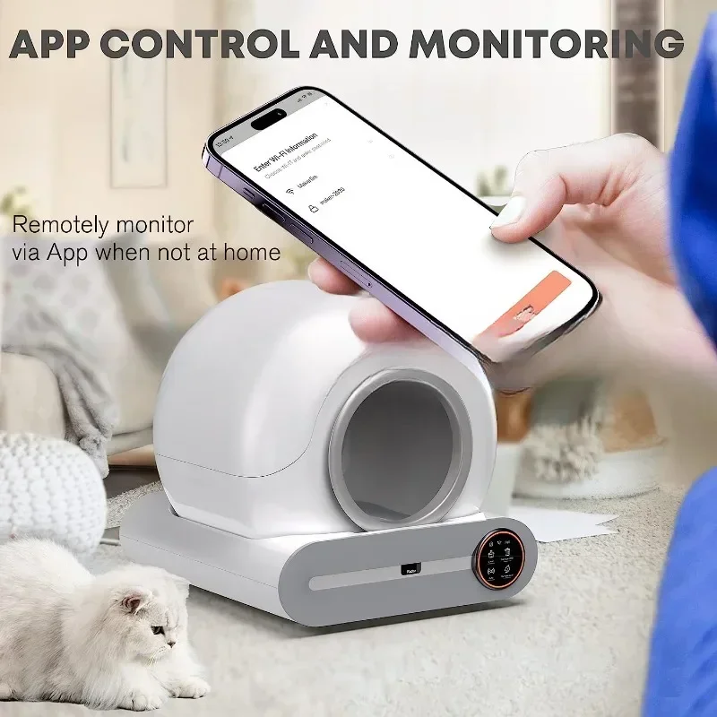 Автоматический ящик для кошачьего туалета интеллектуальное управление через