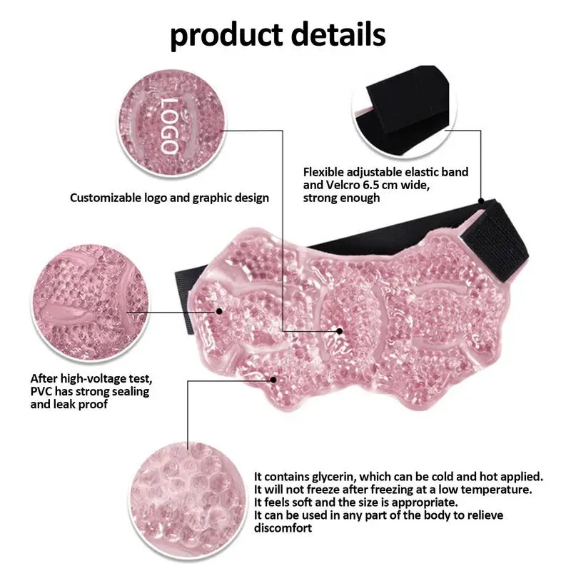 Ледяной пакет ледяной для лодыжки горячий холодный гелевый с быстрой упаковкой