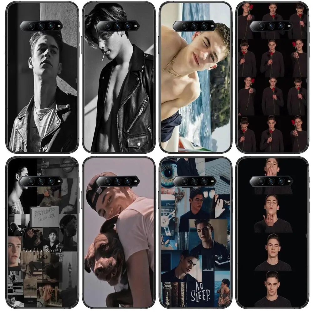 

For xiaomi redmi Black Shark 4 Pro 2 3 3s Phone Case Black Cover Hardin Scott