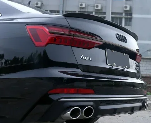Для Audi A6 S6 C8 2019-2024 задний спойлер модификация крыла багажника крыло автомобильные