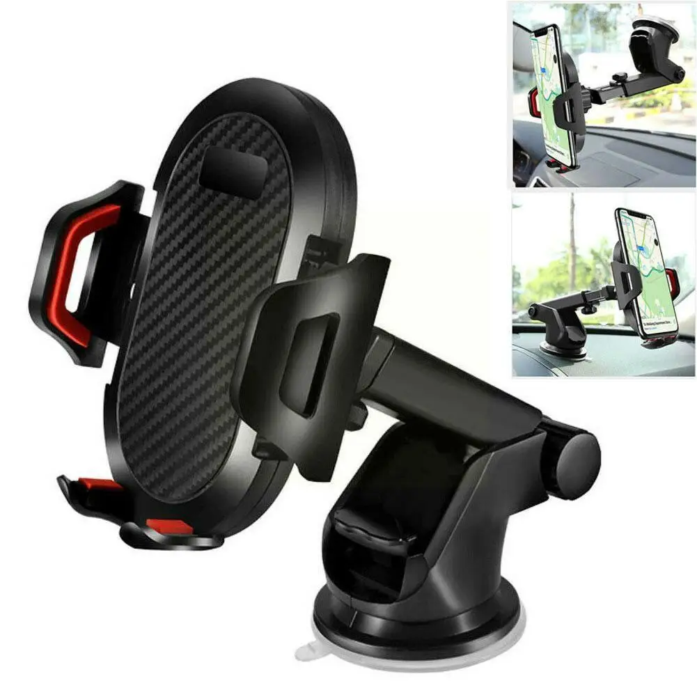 Universal Car Phone Holder Car 360 Degree Rotating Dashboard Type Fixing Navigation Bracket Mount Suction Cup N8K5