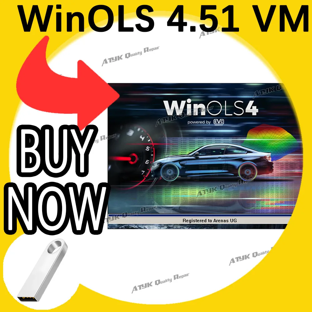 WinOLS 4.51 с вилками Vmwar + Damos ECM TITANIUM инструмент IMMO SERVICE уроки напоминания ECU видео