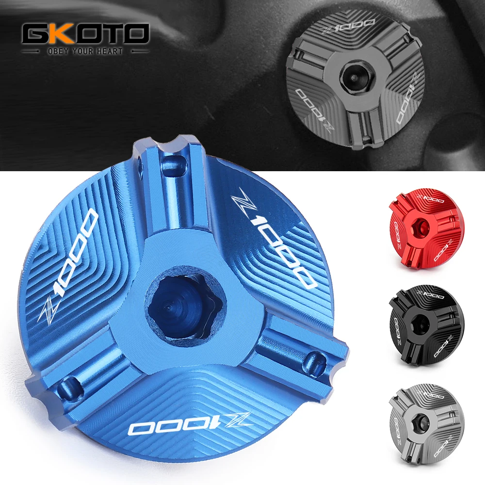 

Motorcycle CNC Engine Oil Filler Cover Plug For Kawasaki Z1000 Z1000SX Z1000R