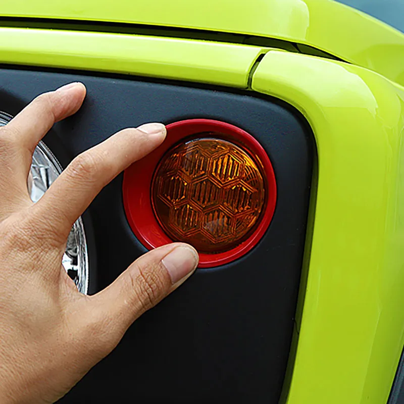 

2pcs For SUZUKI Jimny 2019-2020 JB64-JB74 Front Face Turn Signal Lamp Ring