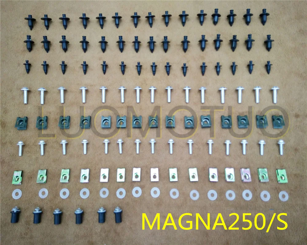 

Fairing Bodywork Kit Bolts Screws For Fit HONDA MAGNA250 / S 94-97 96-00