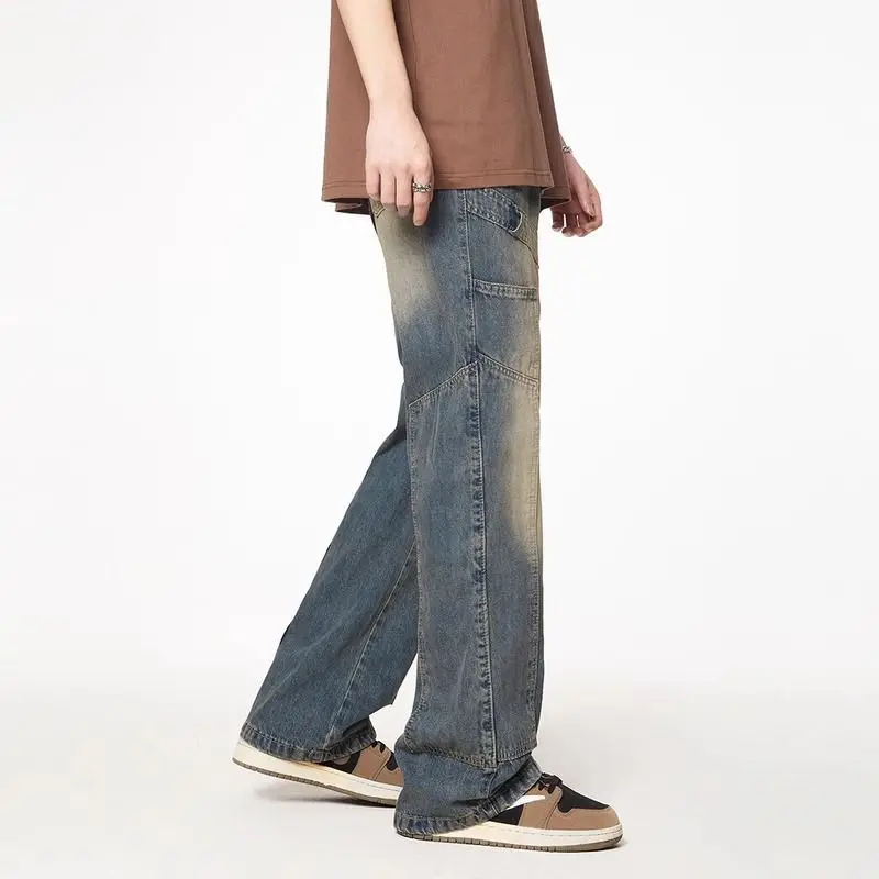 Американский хип-хоп High Street для мужчин и женщин модные индивидуальные прямые