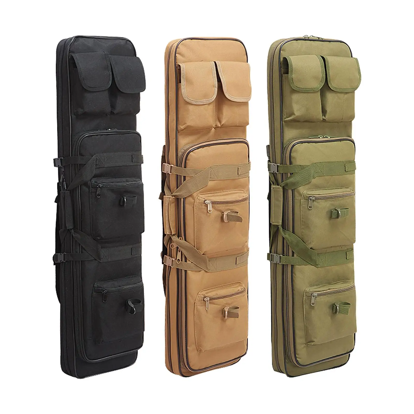 

Fishing Pole Bag Organizer Protective Cover Shoulder Straps Fishing Gear Men