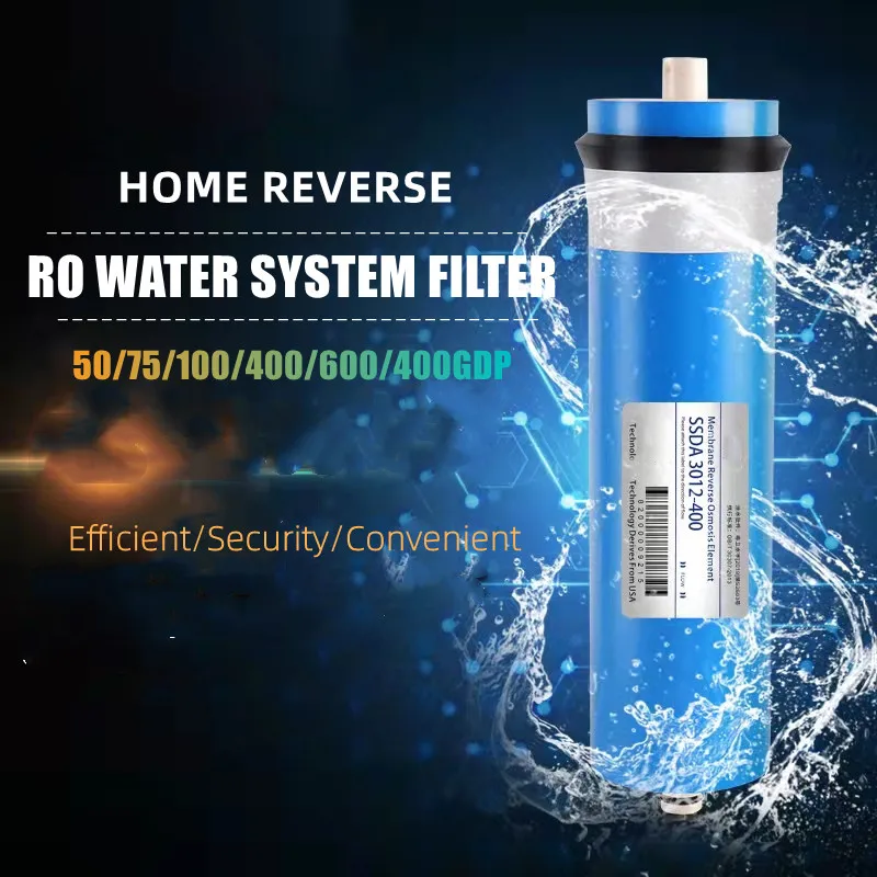 

3012-400 GPD Kitchen RO Membrane Reverse Osmosis Replacement Water System Filter Water Purifier Drinking Treatment for Household