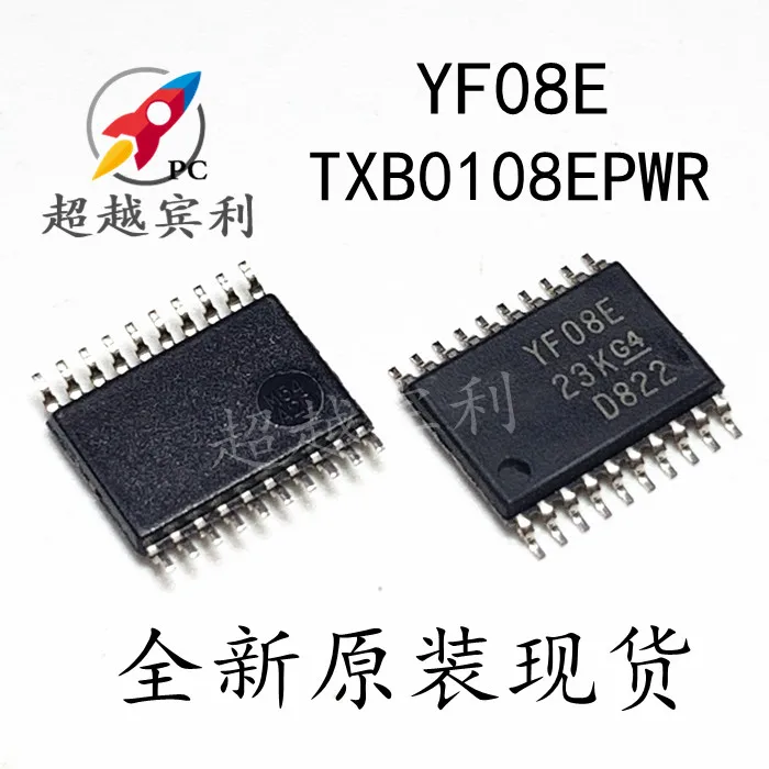 

Оригинальная новая логическая интегральная микросхема TXB0108PWR TXB0108EPWR с трафаретной печатью YE08E, 30 шт.