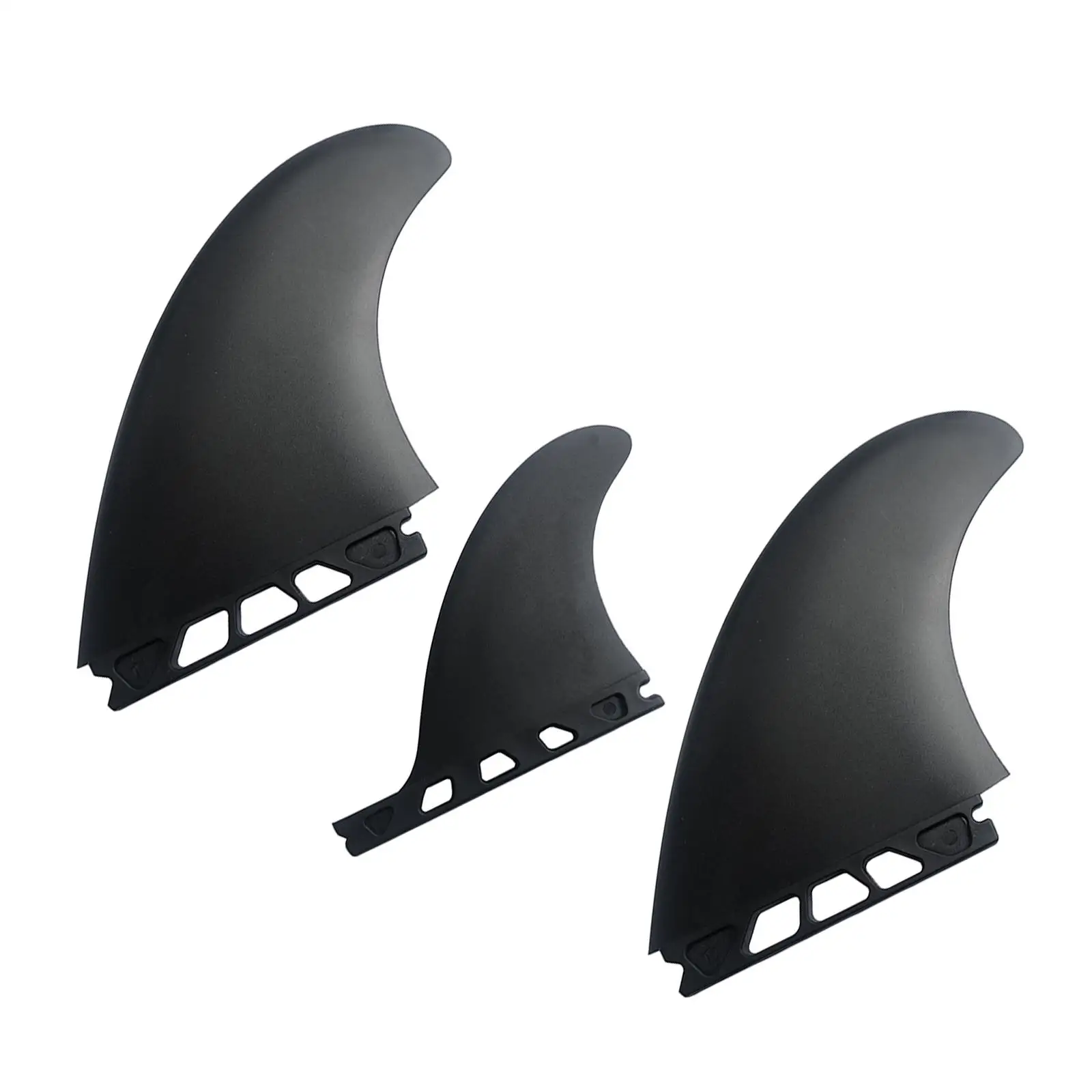 

3x Surfing Fin Detachable Quick Release Surfboard Fins Accessory