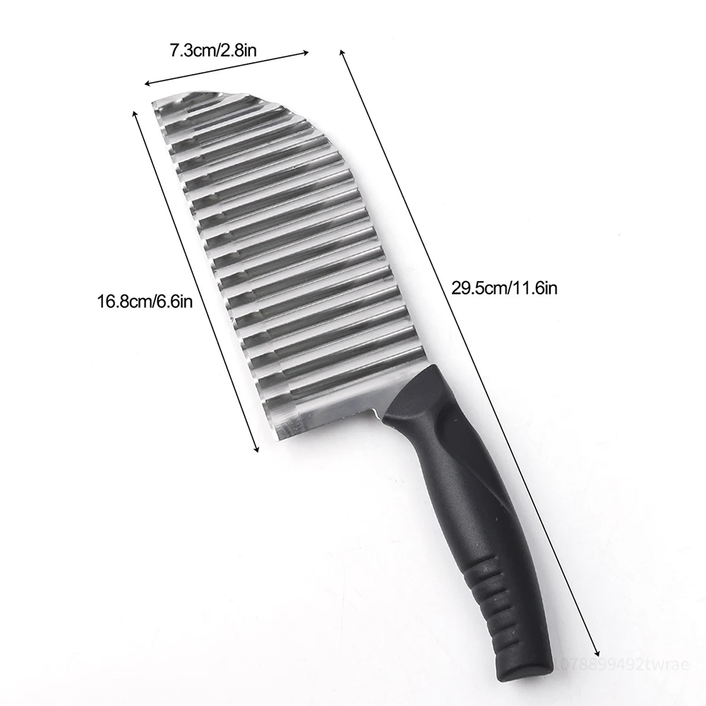 

Нержавеющая сталь, волнистая нарезка для овощей и фруктов