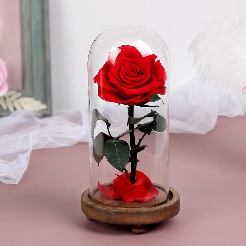 

Стеклянная купольная ваза с разным верхом, 2 модели 10*18 см, украшение для дома, антикварная основа, прозрачная крышка, подарок другу, свадебны...