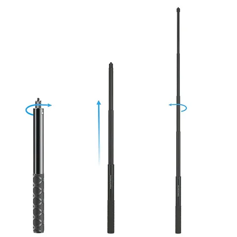 Невидимая палка для селфи Bullet Time для Insta360 X5X4 X3 X2 GoPro 13 12 11 10 9 8 DJI Action 4/3 SJCAM