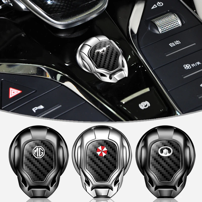 

Metal Car One-click Start Button Sticker Cover for Great Wall Hover H5 H3 Safe M4 Wingle 5 Deer Voleex C30 Accessories