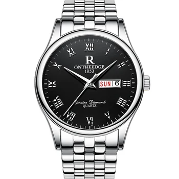 2022 New Luxury Brand Men Watch Fashio Casual Sport Waterproof Steel Belt Quartz Watch Simple Business Watch Relogio Masculino Other Image