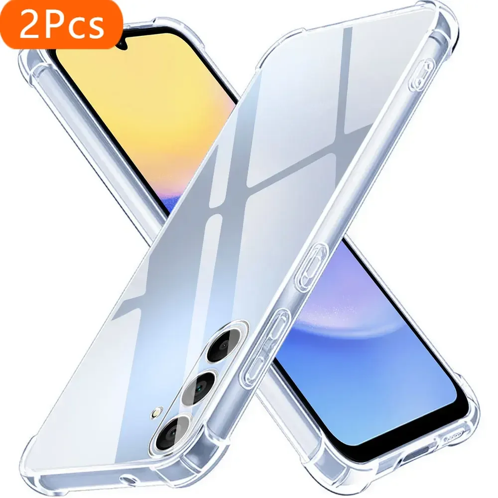 2 шт. чехол для телефона Samsung A16 4G 5G A165F A166B противоударный с подушкой безопасности