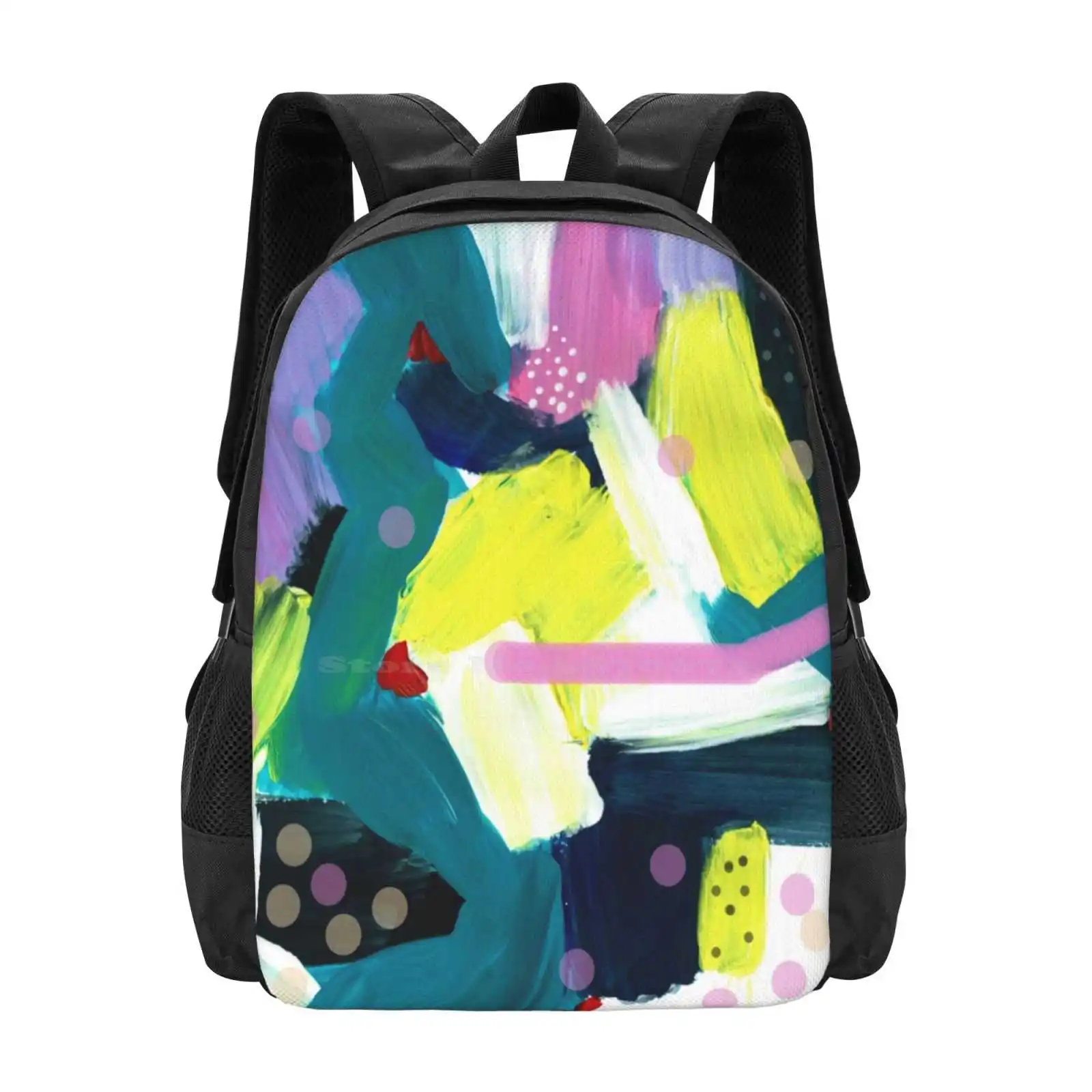 

Harpa 3D Print Design Backpack Student Bag