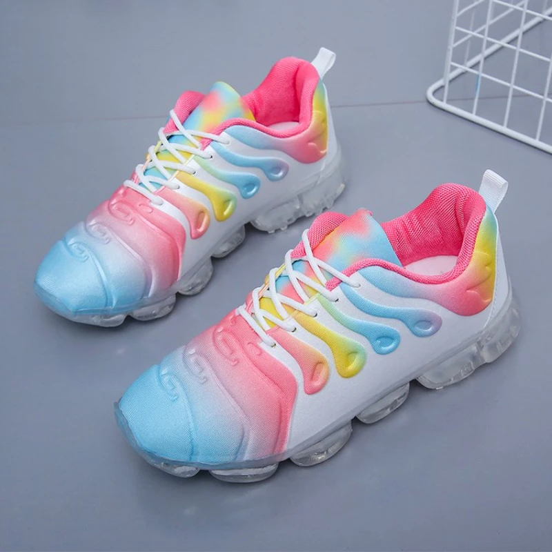 

Кроссовки женские на шнуровке, Вулканизированная подошва, Повседневные Дышащие, мягкая обувь для бега, удобные, на осень/зиму