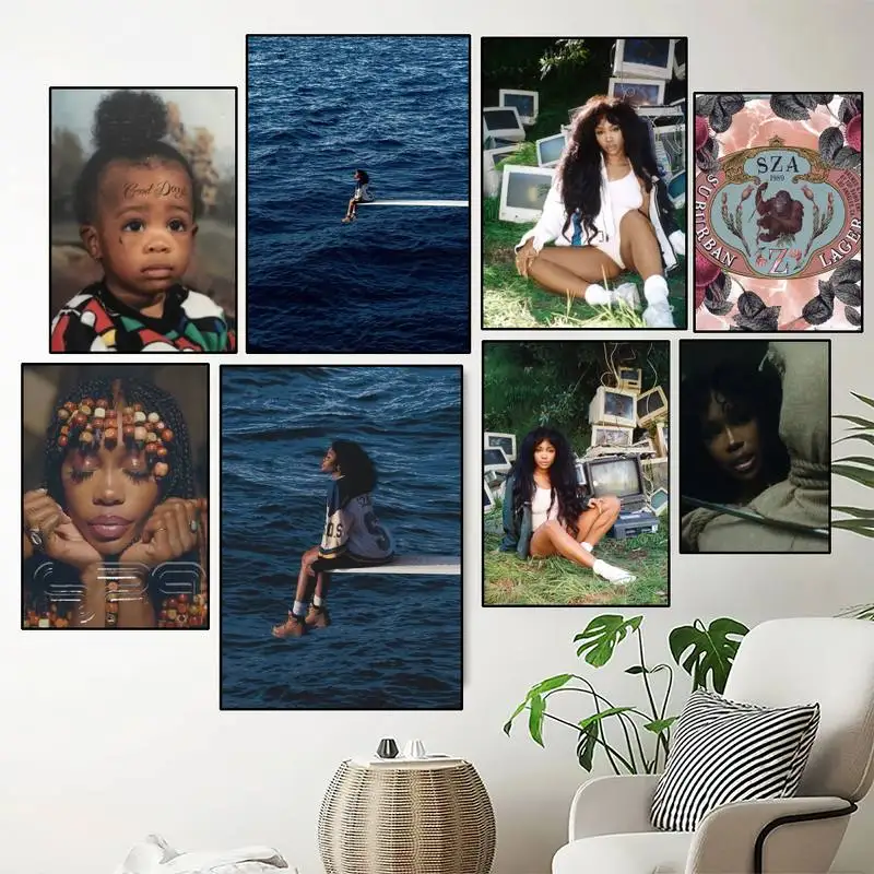 

Постер с принтом певицы и аварийной системы, Настенная картина для спальни, гостиной, украшение для дома