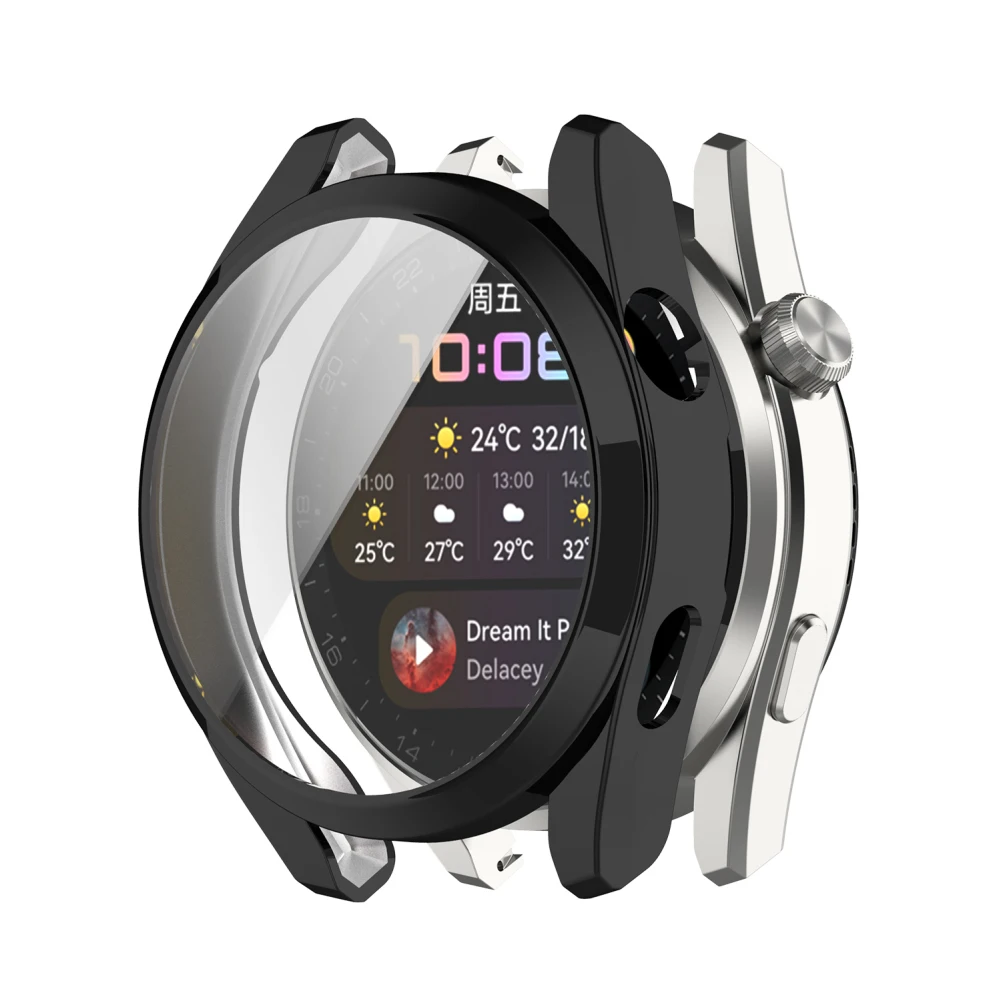 

Аксессуары для часов Huawei Watch 3 Pro, чехол из ТПУ, полная защита экрана от падения, защитный чехол для Huawei Watch 3 Pro