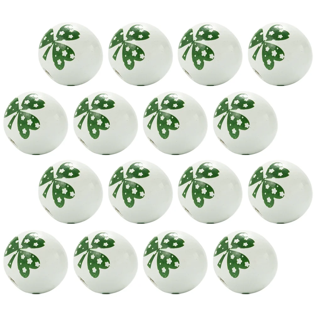 

100Pcs Multi-purpose DIY Wood Beads Decorative Beads DIY Wooden Bead Adorns