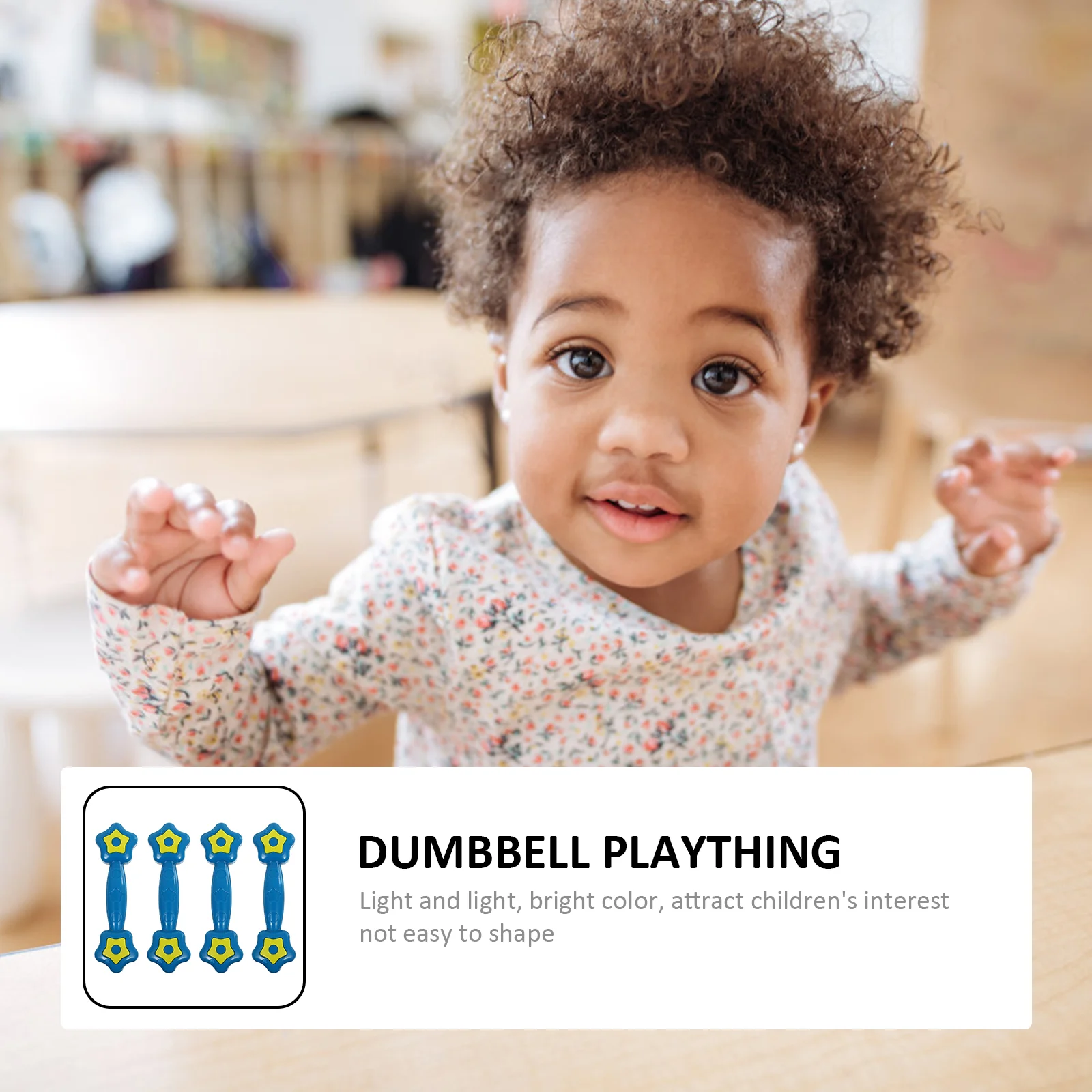 4 шт. игрушка- гантели детский подарок детское тренировочное оборудование для