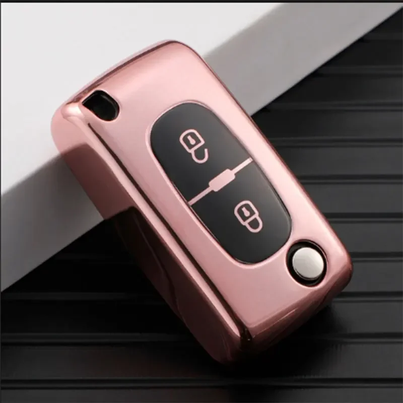 Для Peugeot 107 207 307 308 407 607 3008 5008 для Citroen Xsara Picasso C5 C6 C8 чехол ключей без ключа аксессуары