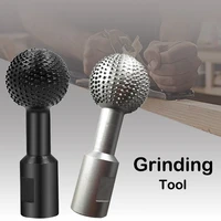 sphere rotary burr grinding head burr wood carving polishing engraving drilling bits ball gouge grinding head for angle grinder