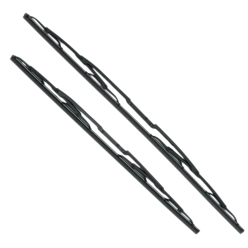 

Car 26inch + 22inch Wiper Blades Combo Silicone Rubber Boneless Windscreen Windshield Wipers for BMW 5 Series E39 95-03