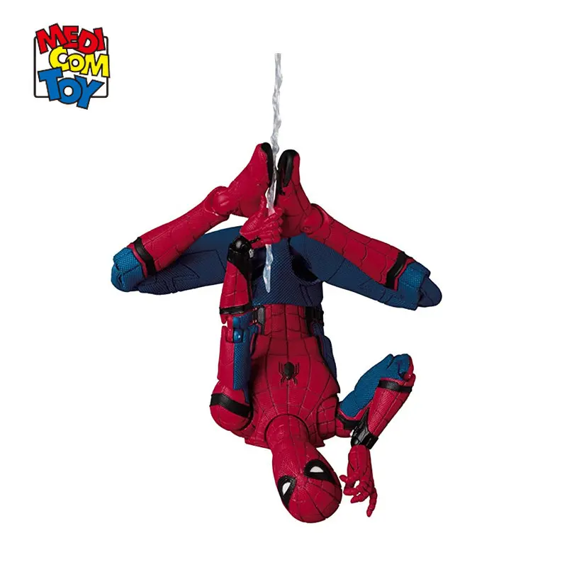 

Medicom Toy MAFEX Spider - Man Home Coming Version Non - Scale ABS & ATBC - PVC Painted Action figurine Anime Collectible Toys