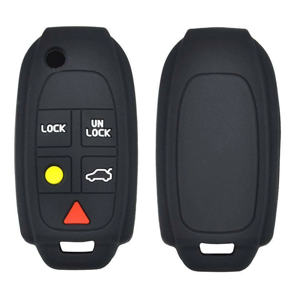 

For Volvo For XC90 S80 XC70 S60 V70 Key Cover Shell 1pcs Remote Replacement Vehicle Accessories Practical Useful