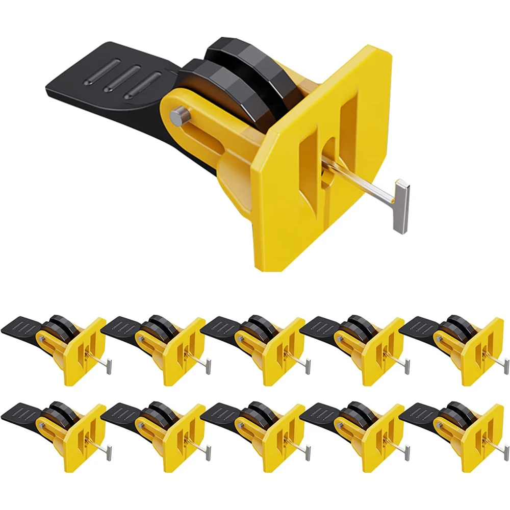 

50/100pcs Tile Leveler Adjuster Measuring Tool Positioning Artifacts Construction Tools for Flooring Wall Tile Spacer Tile