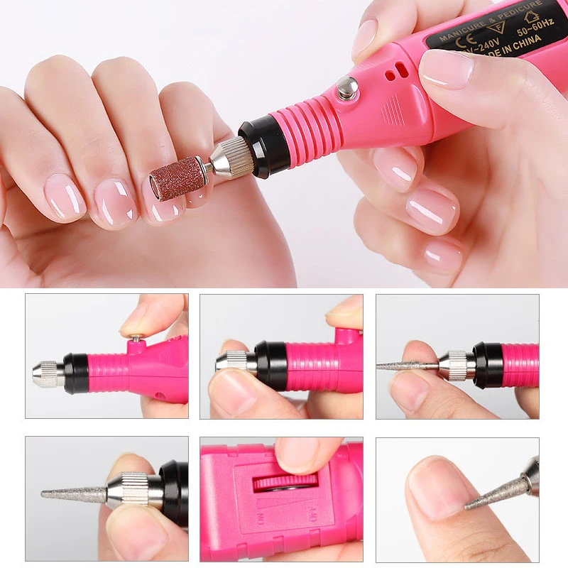 Набор для наращивания ногтей CNHIDS прозрачный нюдовый блестящий полный набор