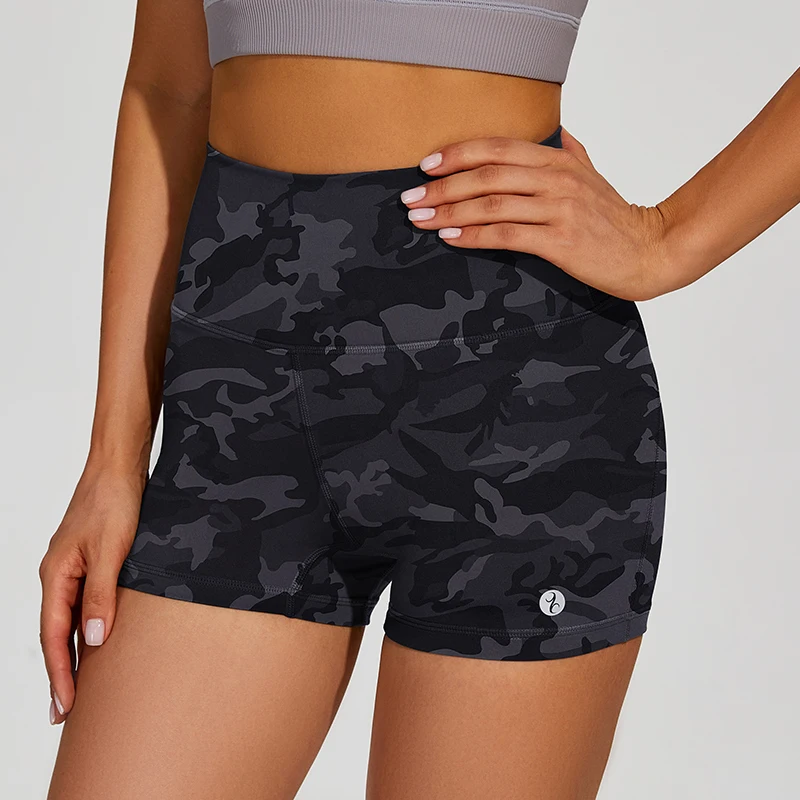 SEVENPALMS Workout Booty Shorts for Women High Waist Soft Sports Clothing  Quick Dry Gym Athletic Yoga Biker Shorts with Pockets