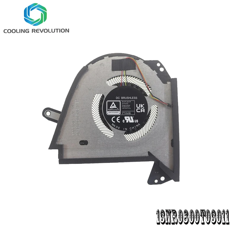Laptop CPU Cooling Fan 13NR0800T03011 DC12V 1A 4Pin for ASUS Zephyrus G15 GA503RW (art.: 57d41e1c) - 57d41e1c