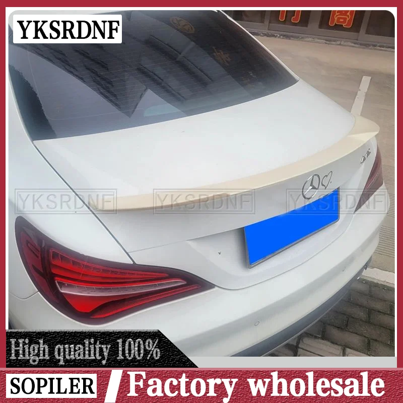 Задний спойлер из углеродного волокна класса CLA крылья багажника для Mercedes Benz CLA45