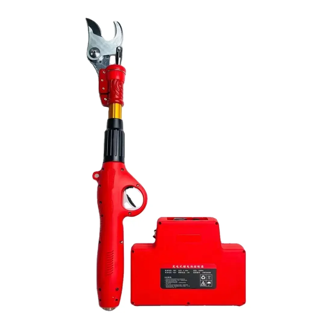 Удлиненные ножницы для обрезки ветвей электрические садовые