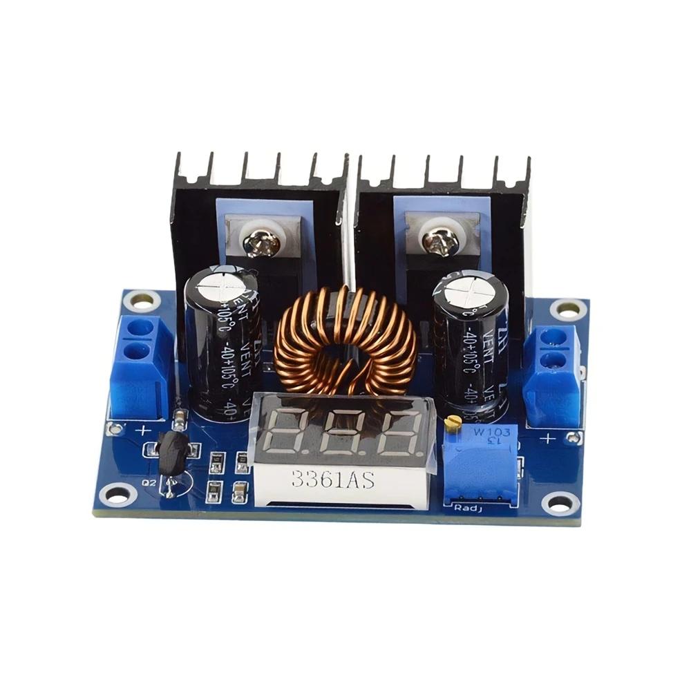 Φ DC 4-40V 8A 200W модуль регулятора напряжения Цифровой PWM Регулируемый понижающий